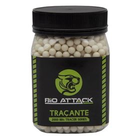 BBs para Airsoft Traçantes 0.20g 2000un - Bio Attack