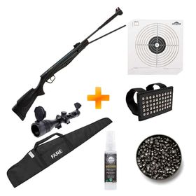 Carabina de Pressão Beretta RX40 5.5mm Nitro - Stoeger Airguns + Luneta Custom + Porta Chumbinho + Capa + Chumbinho + Alvos