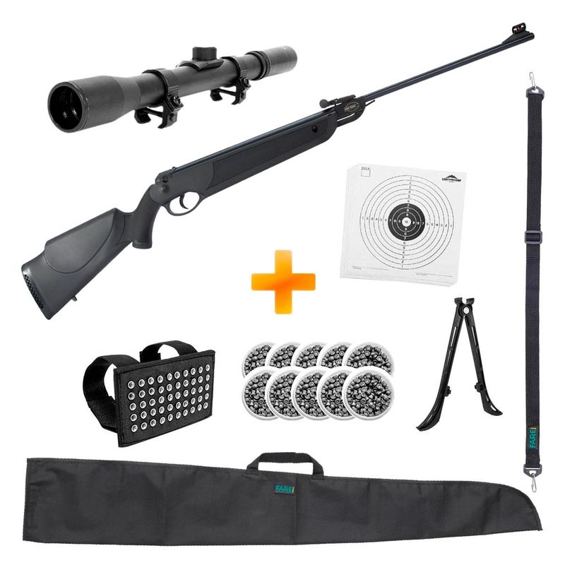 carabina-de-pressao-rossi-nova-dione-4g-5-5mm-4°-geracao-com-gas-ram-luneta-4x20-bipe-10-chumbinhos-capa-porta-chumbinhos-alvos-z14