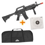 rifle-m4-spring-airsoft-crosman-stinger-r37-mola-6mm-capa-alvos-z1