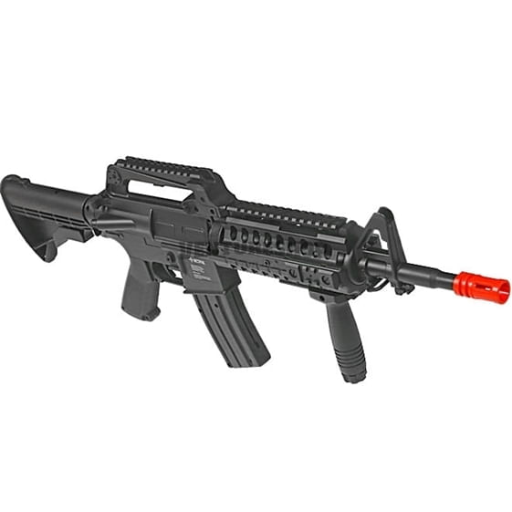 rifle-m4-spring-airsoft-crosman-stinger-r37-mola-6mm-capa-alvos-m2