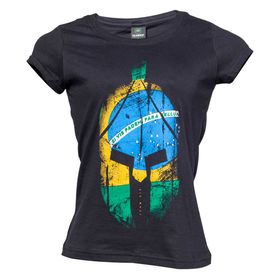 Camiseta Feminina Baby Look Si Vis Pacem Para Bellum Brasil - Team Six