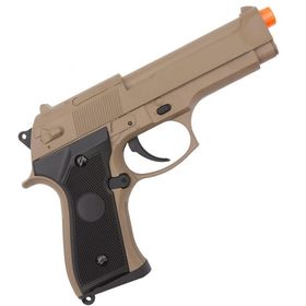 Pistola de Airsoft AEP Beretta M92F CM.126 Tan - Cyma