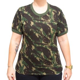 Camiseta Baby Look Feminina Exército Brasileiro – Rosset