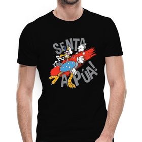 Camiseta Masculina Senta a Púa! Preta – VNTR