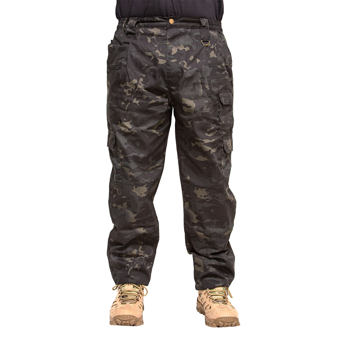 Calça Tática Preta Masculina Militar Casual Cargo Camuflagem De Trabalho Do  Exército Moletom Airsoft Pantalones - Escorrega o Preço