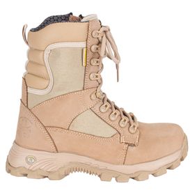 Coturno Tático Desert Boot Areia - Palmilhado Boots