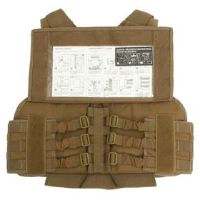 Colete Tático Vulcano 3A Coyote com Sistema Modular - Invictus