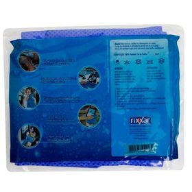 Kit com 200 Toalhas Mágicas Multiuso Azul 1 Lado em Baixo Relevo 75 x 35cm - Fixxar