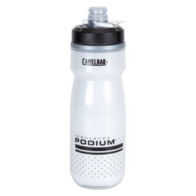 Mochila Cargueira Crampon 60 Litros Cinza - Trilhas e Rumos + Garrafa Camelbak Podium Chill 620ml Branco