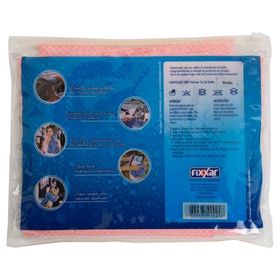 Kit com 50 Toalhas Mágicas Multiuso Rosa em Baixo Relevo 75 x 35cm - Fixxar