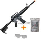 airsoft_kit_rifle_colt_m4a1_spring__oculos_de_protecao_bolle_safety_transparente__4000_bbs_020g