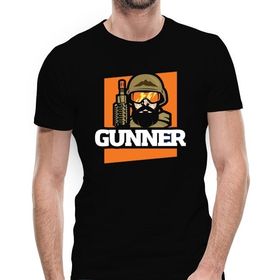 Camiseta Tática Airsoft Gunner Preta – VNTR