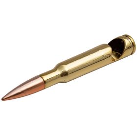 Abridor de Garrafa Projétil .50 Dourado - Bélica