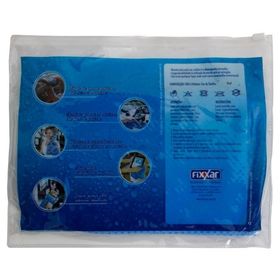 Kit com 100 Toalhas Mágicas Multiuso Azul 1 Lado em Baixo Relevo 75 x 20cm - Fixxar