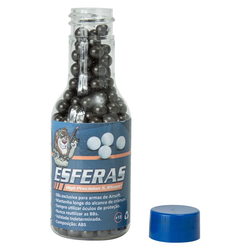 bbs_municao_de_airsoft_036g_300un_-_leao_modelismo