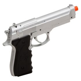 [USADO] Pistola de Airsoft Spring Beretta 92 Prata G.052s - Galaxy