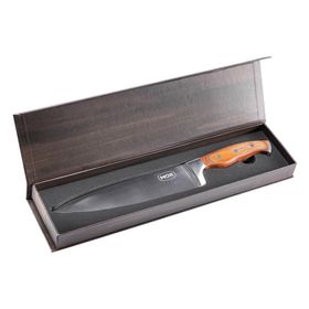 Faca Inox Madeira Steel 8" - Mor