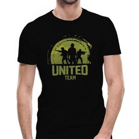 Camiseta Airsoft United Team Preta - VNTR