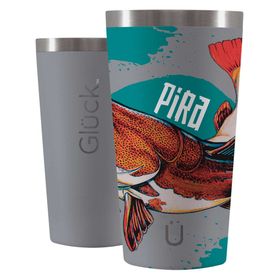 Copo Térmico Sleek Future Pira Titanium 473ml - Glück