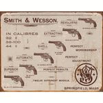placa_decorativa_smith__wesson_revolvers_retro