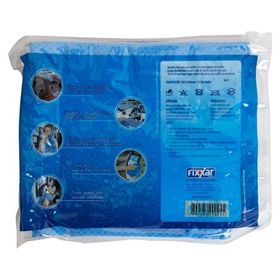 Kit com 200 Toalhas Mágicas Multiuso Azul 1 Lado em Baixo Relevo 80 x 34cm - Fixxar