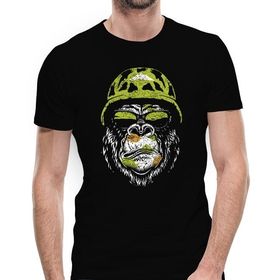 Camiseta Gorila Tático Preta – VNTR