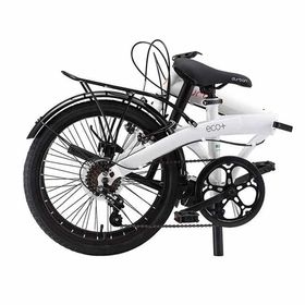 [USADO] Bicicleta Dobrável Aro 20” Durban Eco+ Branca com Quadro em Aço e 6 Marchas