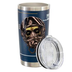 Copo Térmico Lucky 591ml Skull Aviator - Glück