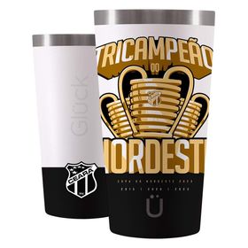 Copo Térmico Sleek Future Ceará Tricampeão 473ml - Glück
