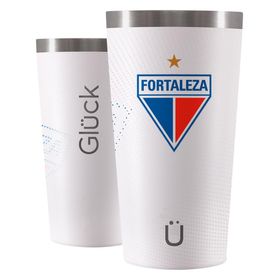 Copo Térmico Sleek Future Fortaleza Branco 473ml - Glück