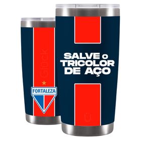 Copo Térmico Lucky Future Fortaleza Tricolor de Aço 591ml - Glück