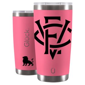 Copo Térmico Lucky Future Vitória VFC Rosa 591ml - Glück