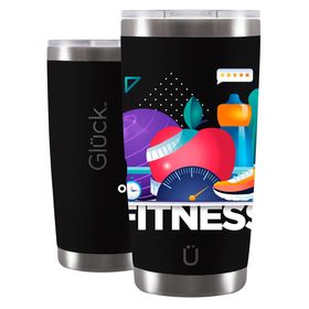 Copo Térmico Lucky Future Fitness Life Style 591ml - Glück