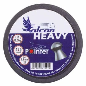 Kit 5 Chumbinho Falcon Haevy 5.5mm - 625UN