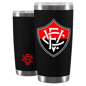 Copo Térmico Lucky Future Vitória VFC Black 591ml - Glück