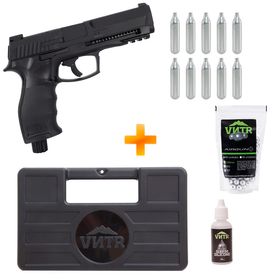 Pistola de Pressão .50 T4E HDP - UMAREX + Maleta + CO2 + Esferas de Alumínio