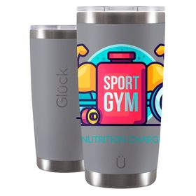 Copo Térmico Lucky Future Fitness Sport Gym 591ml - Glück