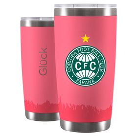 Copo Térmico Lucky Future CFC Coritiba Rosa 591ml - Glück