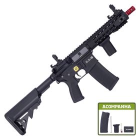 Rifle de Airsoft M4 Carbine Keymod SA-E08 Black Linha EDGE E-Series - Specna Arms