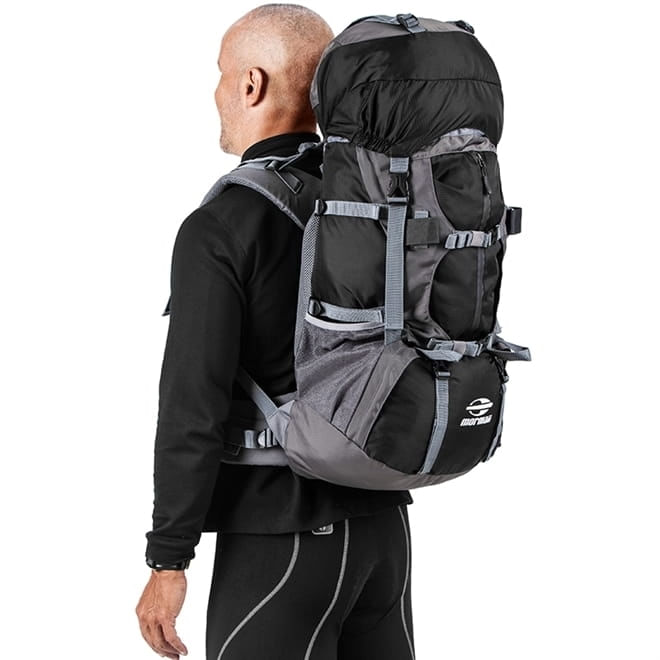 Mochila Cargueira Mormaii Vulcanus 40 Litros para Camping - Preta