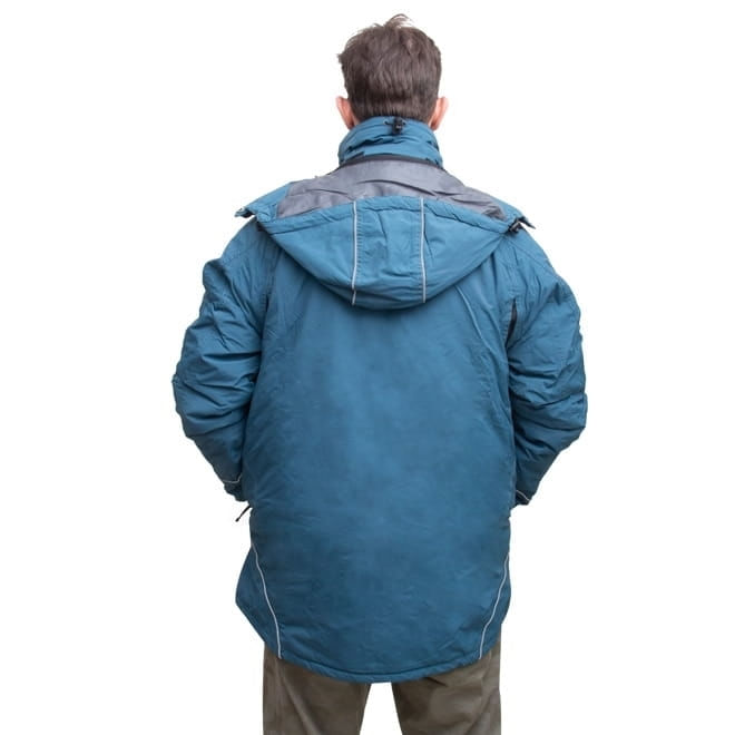 【GRAY/BLUE】FIRE PATCHED PARKA PARKA TÉCNICA LEVE - Gris Antracita | ZARA Brasil