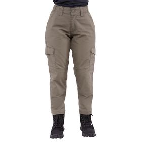 Calça Tática Feminina 7 Bolsos Verde Oliva - Safo