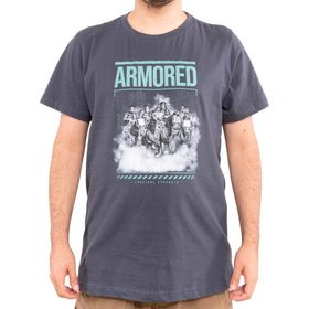 Camiseta T-Shirt Masculina Concept Armored Chumbo - Invictus