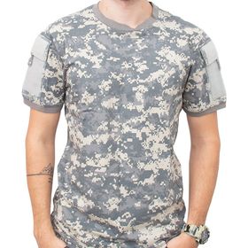 Camiseta Tática T-Shirt Army Camuflada Digital ACU - Invictus