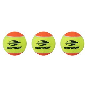 Bola De Beach Tennis Premium Pack com 3 - Mormaii