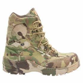 Airstep Bota tática Coturno Cano Alto Camuflagem Multicam 8600-13