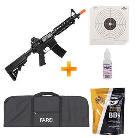 Rifle de Airsoft Sniper M24 Storm – Rossi + Capa + BB's + Alvos