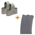 kit-airsoft-com-2-magazines-m4-s-mag-mid-cap-grey-120bb-polimero-specna-arms-fast-mag-rubber-z1