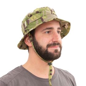 Chapéu Tático Boonie Hat Ripstop Camuflado Multicam - Resgate Militaria